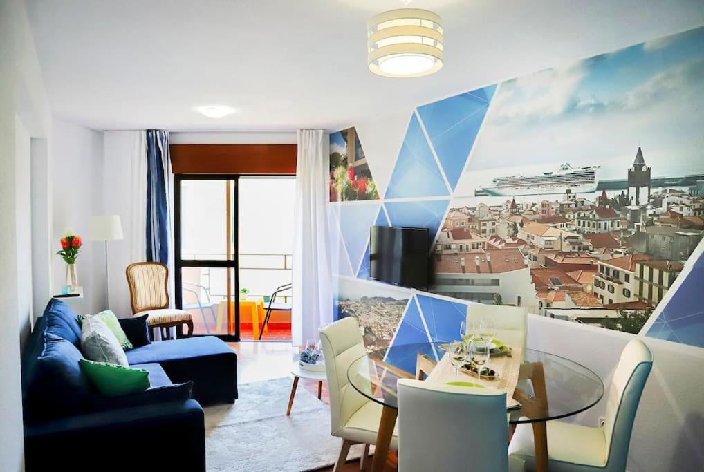 Funchal Downtown 5Min Marina + 2 Bedroom + Parking Exterior photo